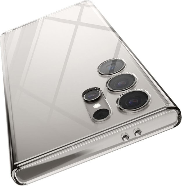 Transparente Silikon-Schutzhülle für Samsung Galaxy S25 S26 S24 S23 S22 S21 Ultra Plus FE Edge - Bild 1