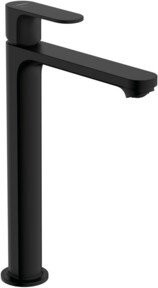 Hansgrohe Waschtisch-Einhebelmischer Rebris S 240 CoolSmart mit Zugstangen-Ablaufgarnitur in Mattschwarz - Bild 1