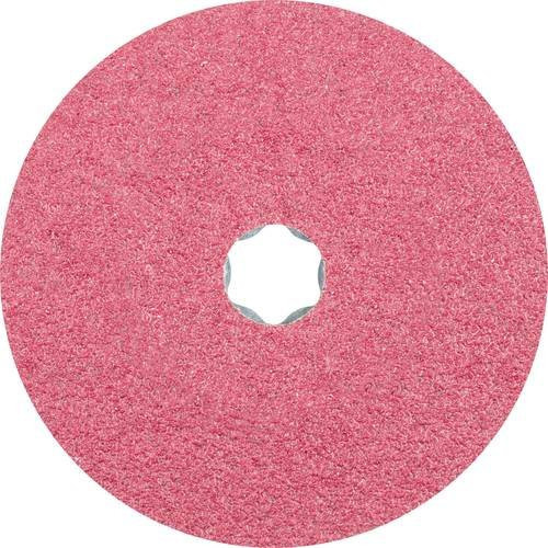 PFERD COMBICLICK Keramikkorn Fiberscheibe Ø 125 mm CO36 für hohen Abtrag auf Stahl - Bild 1