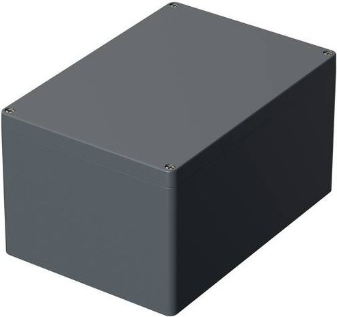 Bopla EUROMAS A 165 Industrie-Gehäuse aus Aluminium in Silber-Grau RAL 7001, B/T/H: 330 x 230 x 181 mm - Bild 1