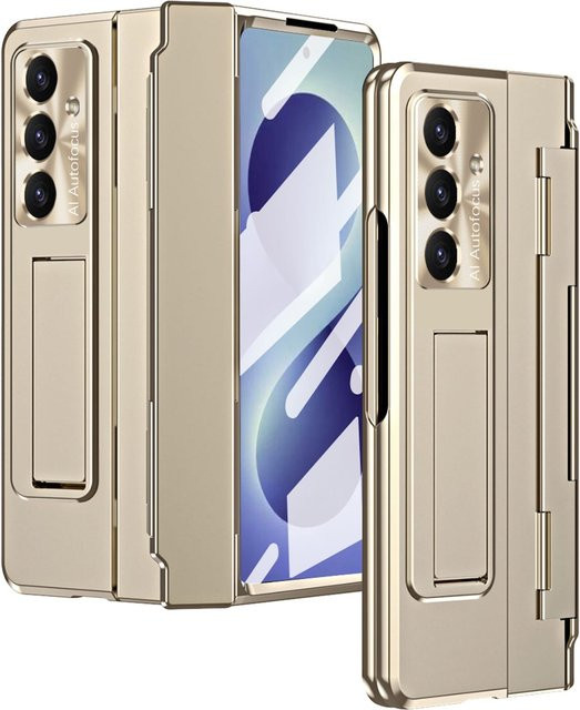 Samsung Galaxy Z Fold8 Ultra 5G Klapphülle mit Display Folie in Gold - Bild 1