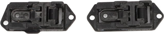OutsideWorld Laptop Scharniere Ersatz Set für Pro 5 Pro 6 Pro 7 aus Metall mit Aufstellfuß Ständer in Schwarz - Bild 1