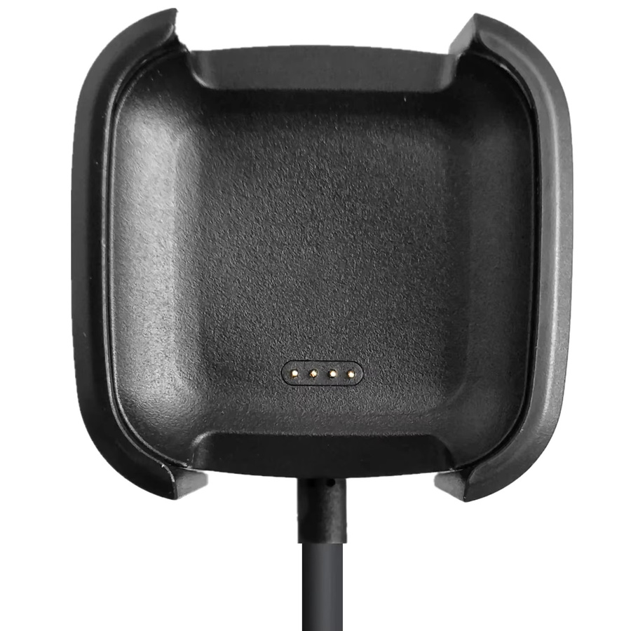 Fitbit Smartwatch-Ladegerät, Versa 2, Schwarz, USB - Bild 2