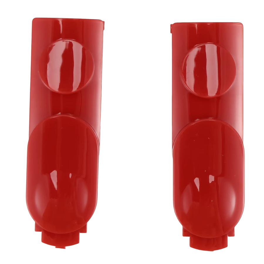 2 Stück Staubsauger Kopf Clip Latch Tab Taste für Dyson V7 V8 V10 V11 V15 in Rot - Bild 3