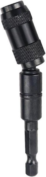 XMSJ Magnetischer 1/4 Zoll Sechskant Bit-Halter aus Edelstahl in Schwarz mit 6,35 mm Aufnahme - Bild 1