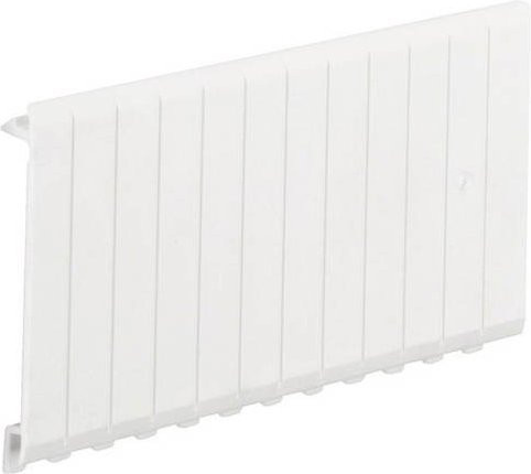 Hager JP001 Universal Abdeckstreifen für 6 Module in Weiß RAL9010 - Bild 1