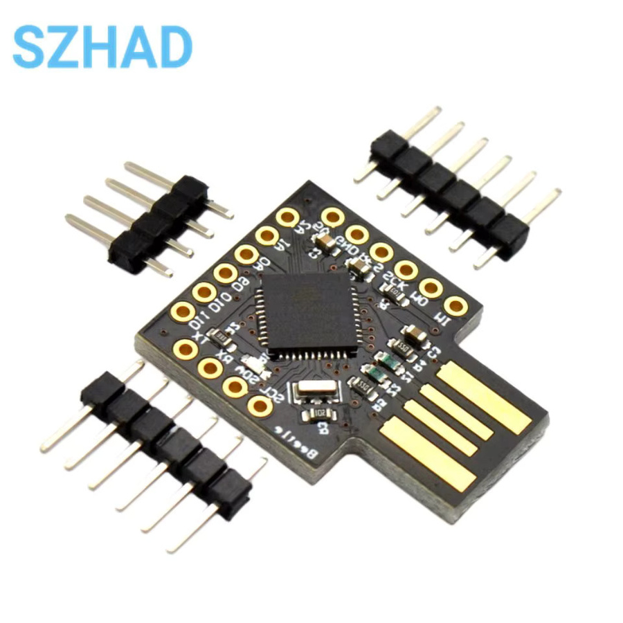 SZYTF Pro Micro BadUSB ATMEGA32U4 Mini Entwicklung Board für Arduino Leonardo r3 in Schwarz - Bild 2