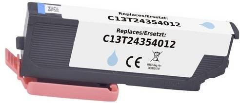 Renkforce Druckerpatrone Cyan kompatibel mit Epson T2435XL 24XL C13T24354012 - Bild 1