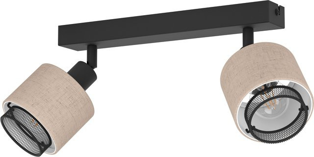 Eglo Wand- und Deckenspot ROSLEY aus Metall in Weiß oder Schwarz mit E14 Fassung - Bild 1