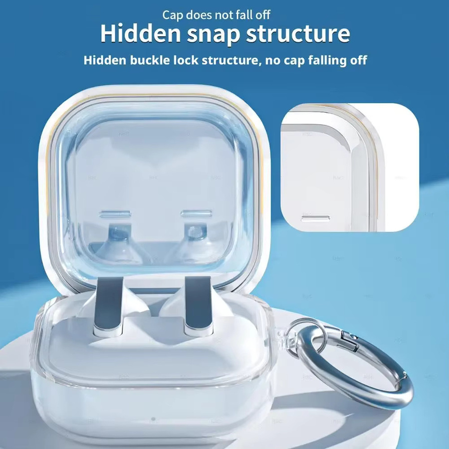 Transparente TPU-Schutzhülle für Samsung Galaxy Buds4 Pro und Buds4, stoßfeste und kratzfeste Abdeckung - Bild 5