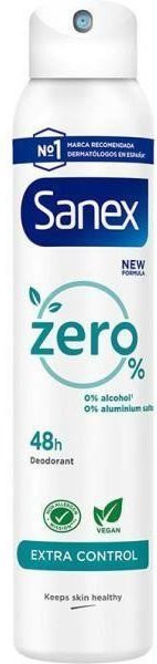 Sanex Zero% Extra-Control Deodorant Spray, 200 ml, Unisex - Bild 1
