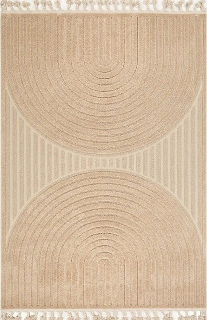 Art Universe Teppich Cleo Hazelnut in Beige, modern und abstrakt, B: 120 cm, L: 170 cm - Bild 1