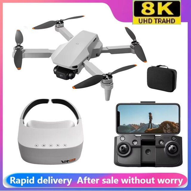 BOALZETD Faltquadcopter, Drohne, mit Wi-Fi, HD 4K Kamera - Bild 1