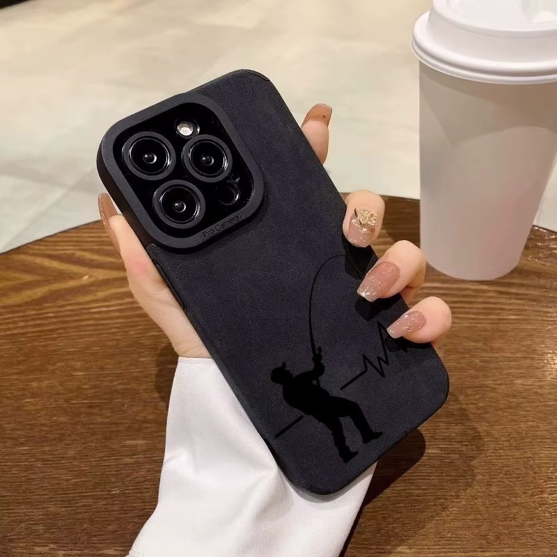 Stoßfeste Handyhülle mit Angel-Design für Apple iPhone 11 bis iPhone 17 Pro Max und SE 2022 - Bild 2