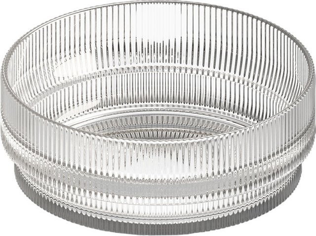 APS Schale THE GRID aus Glas, transparent, 6er Pack, Durchmesser: 14 cm, Höhe: 5,5 cm, 450 ml - Bild 1