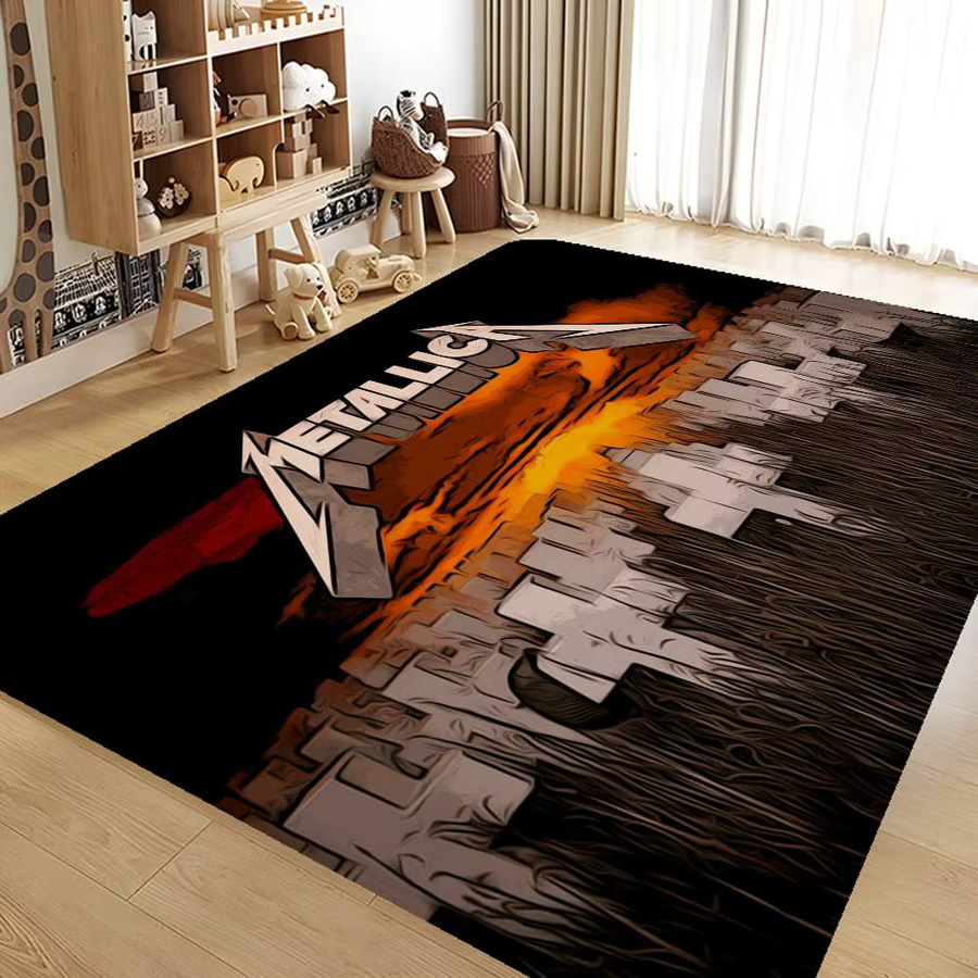 M-METALLICA Band-Bodenmatte, rechteckig, rutschfest und wetterfest, Mehrfarbig, B/T: 60,0 x 40,0 cm - Bild 6