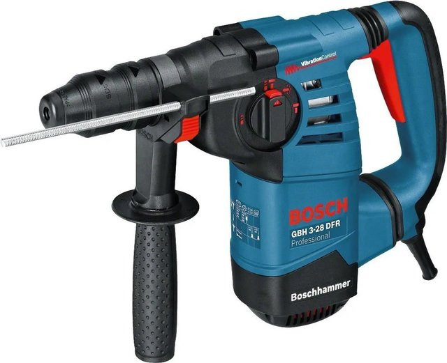 Bosch Professional Bohrhammer GBH 3-28 DFR SDS-Plus mit 800 W und 3,1 Joules in Blau/Schwarz - Bild 1