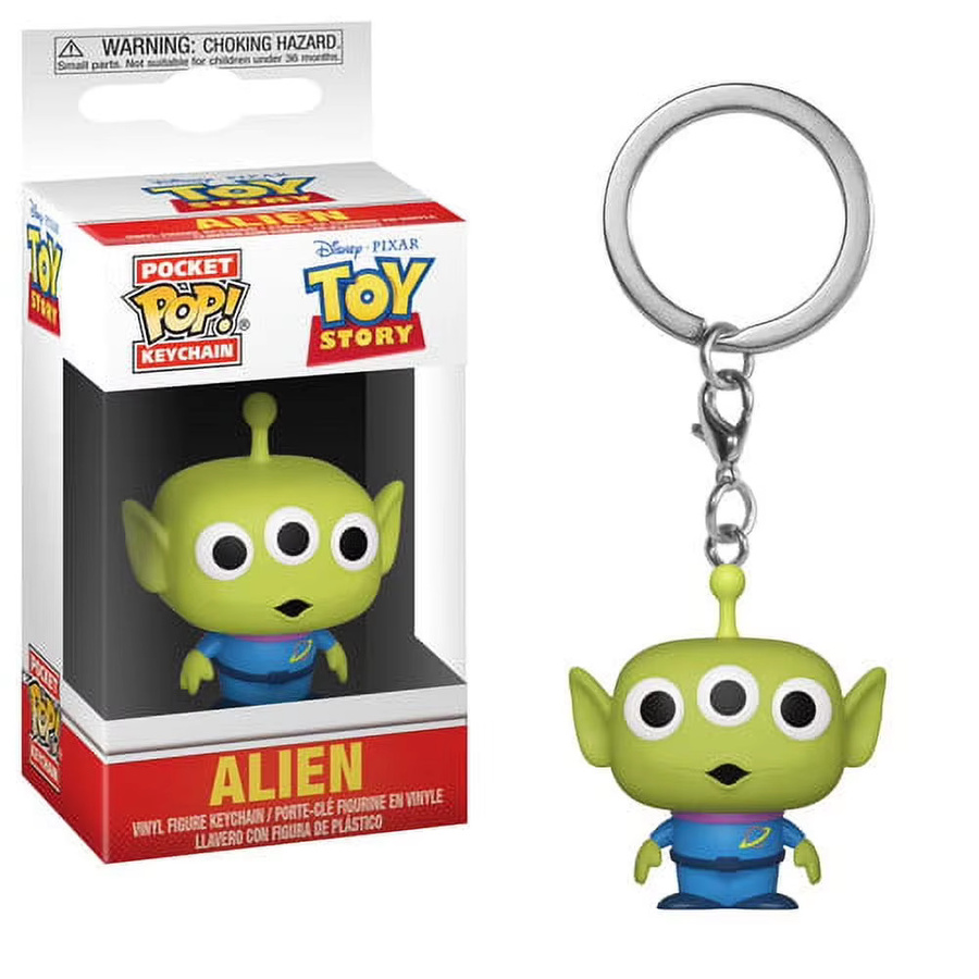 Funko Disney Toy Story 4 Forky Slinky Dog Woody Buzz Lightyear Alien, Schlüsselanhänger, Actionfigur, ab 3 Jahren - Bild 2