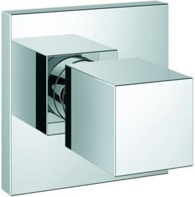 Grohe Fertigmontageset Eurocube in Chrom mit UP-Ventil Oberbau und Metallgriff - Bild 1