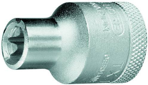 Gedore Steckschlüsseleinsatz TX 19 1/2 Zoll E E12 L.38mm in Silber - Bild 1