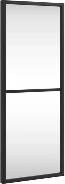 vidaXL Wandspiegel Schwarz Rechteckig aus Metall und Glas B: 20 cm, H: 50 cm - Bild 1