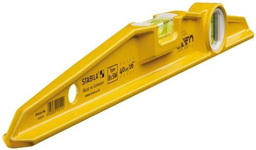 Stabila Wasserwaage Type 81 SM aus Aluminium in Gelb, Länge: 40 cm - Bild 1