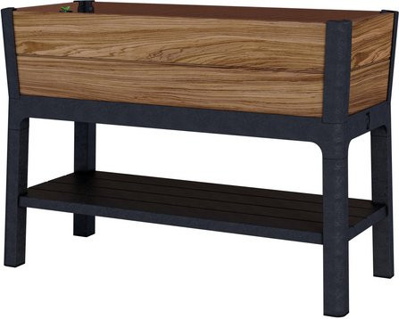 KETER Hochbeet Signature aus Kunststoff in brauner Holzoptik, B/H/T: 113 x 80 x 48 cm - Bild 1