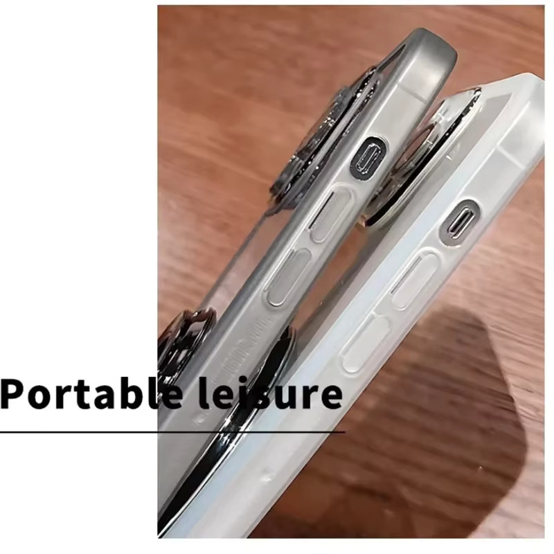 Motorola Silikon-Schutzhülle mit magnetischem Ringständer in Blau für Moto Edge 70 Fusion 60 50 Ultra Pro NEO G67 G77 G17 G86 G56 G66YJ G06 Power - Bild 3