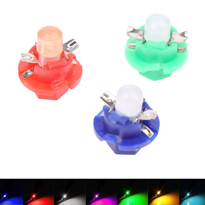 10er Set B8.4D BX8.4D 12V LED COB Instrumentenbeleuchtung für Auto Armaturenbrett in Weiß, Blau, Grün und Multicolour - Bild 3