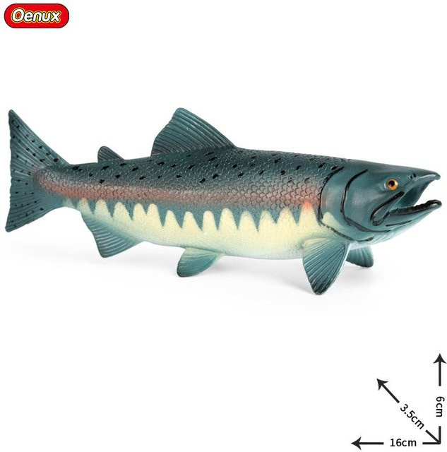 Oenux Meerestiere Modell Spielfiguren, Ozeanfische, Lernspielzeug, ab 3 Jahre - Bild 1
