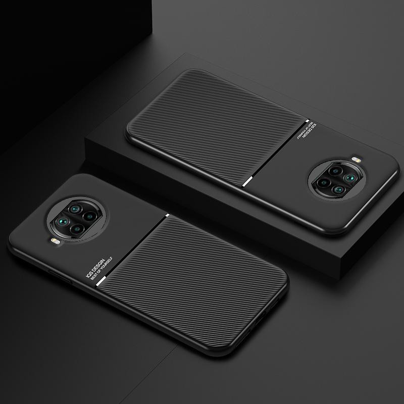 Magnetische Lederhülle für Xiaomi Mi 10T Lite 5G und Mi 10T Pro 5G mit weichem Rahmen - Bild 1