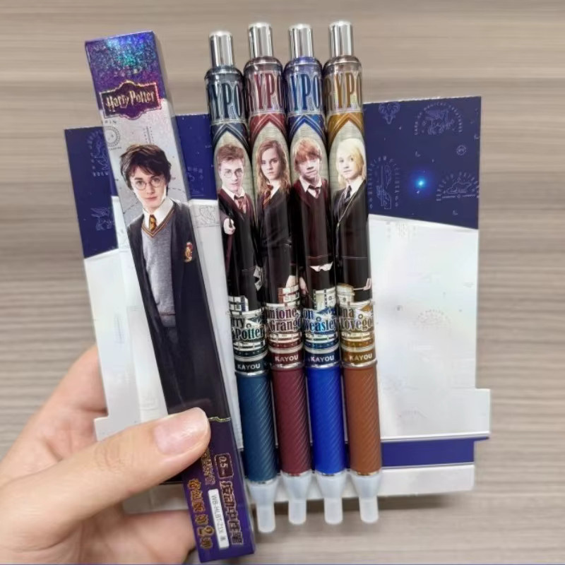 Kayou Harry Potter Schüler-Gelschreiber in Schwarz und Bunt mit Anime-Charakteren als Überraschungsbox - Bild 2