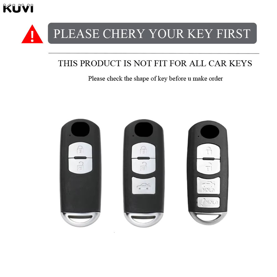 TPU Auto Schlüsselhülle für Mazda Atenza Axela 2 3 4 6 Demio CX-5 CX-3 CX-7 CX-9 CX-30 von Kuvi - Bild 2