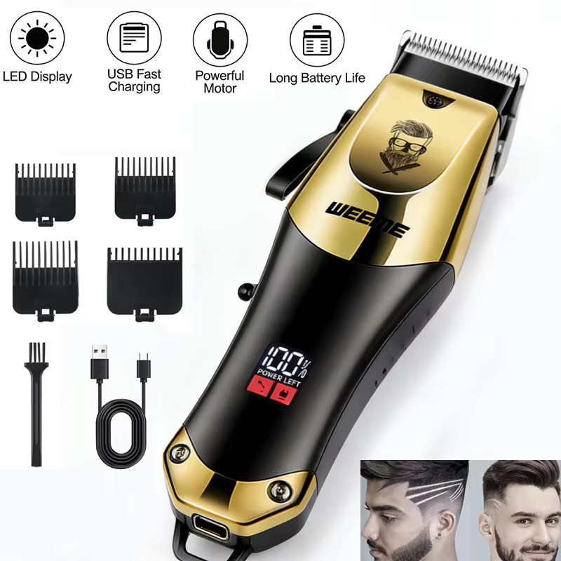 XMSJ Haarschneidemaschine, Gold, Herren - Bild 2
