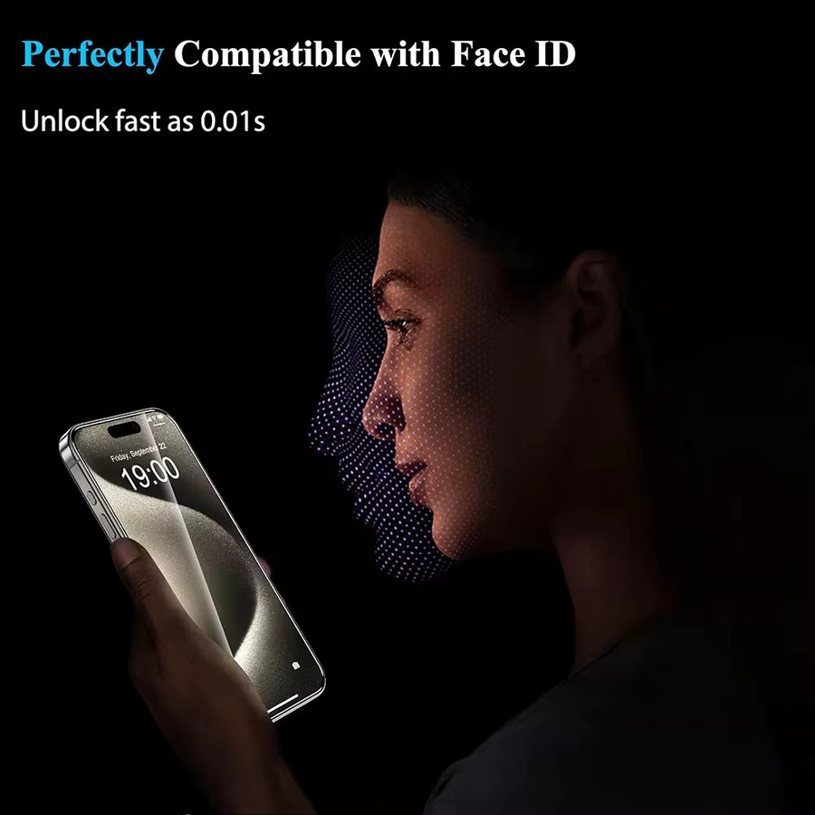 5 Stück Panzerglas Displayschutzfolie für Apple iPhone 11 bis iPhone 18 Pro Max, transparent - Bild 6