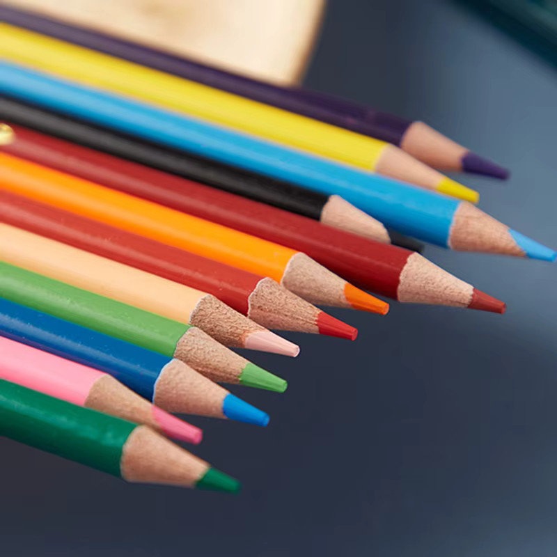 Professionelles wasserlösliches Buntstift-Set mit 24 Farben in Multicolour für Kunst und Graffiti - Bild 2
