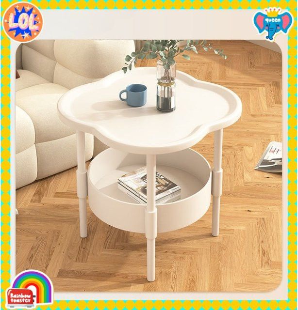 Moderner Nachttisch von LIUSHADUOLA in Hellgrün als schlichtes Regal oder Mini-Seitenschrank für dein Schlafzimmer oder Sofa - Bild 1