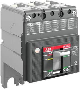 ABB XT2L 160 Leistungsschalter in Grau mit einer Schaltspannung von max. 220 V/AC und 690 V/AC - Bild 1