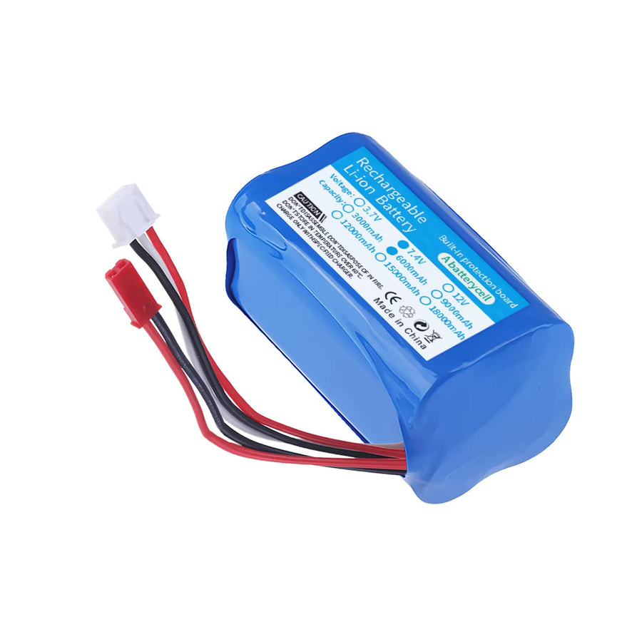 RC.BURST Li-Ion Akku 7,4 V mit 6000 mAh und JST Stecker in Blau für RC Hubschrauber, Autos und Boote - Bild 2