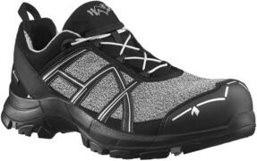 HAIX Black Eagle 40.1 Low Arbeitsschuh S3 in Schwarz-Silber, Größe 43 - Bild 1