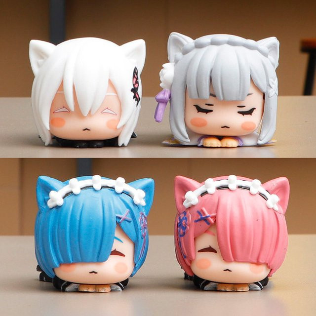 Bandai Re:Zero Emilia Ram Statuen, Anime-Figuren, Einzelfigur - Bild 1