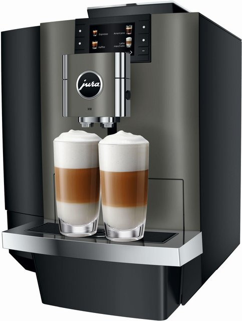 Jura X10 Kaffeevollautomat in Dark Inox Silver - Bild 1