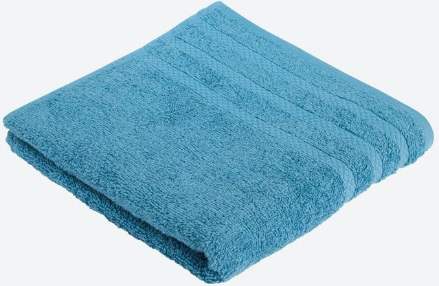 NKD Frottee-Handtuch Classic in Blau aus 100% Baumwolle, B/H: 50 x 100 cm - Bild 1