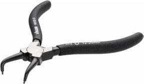 Vigour Sicherungsringzange V6510D-12 in Schwarz, Länge: 140 mm - Bild 1