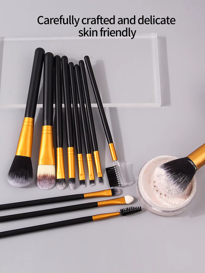 KOSSHOW Make-up-Pinsel-Set, 12-teilig, Unisex - Bild 4