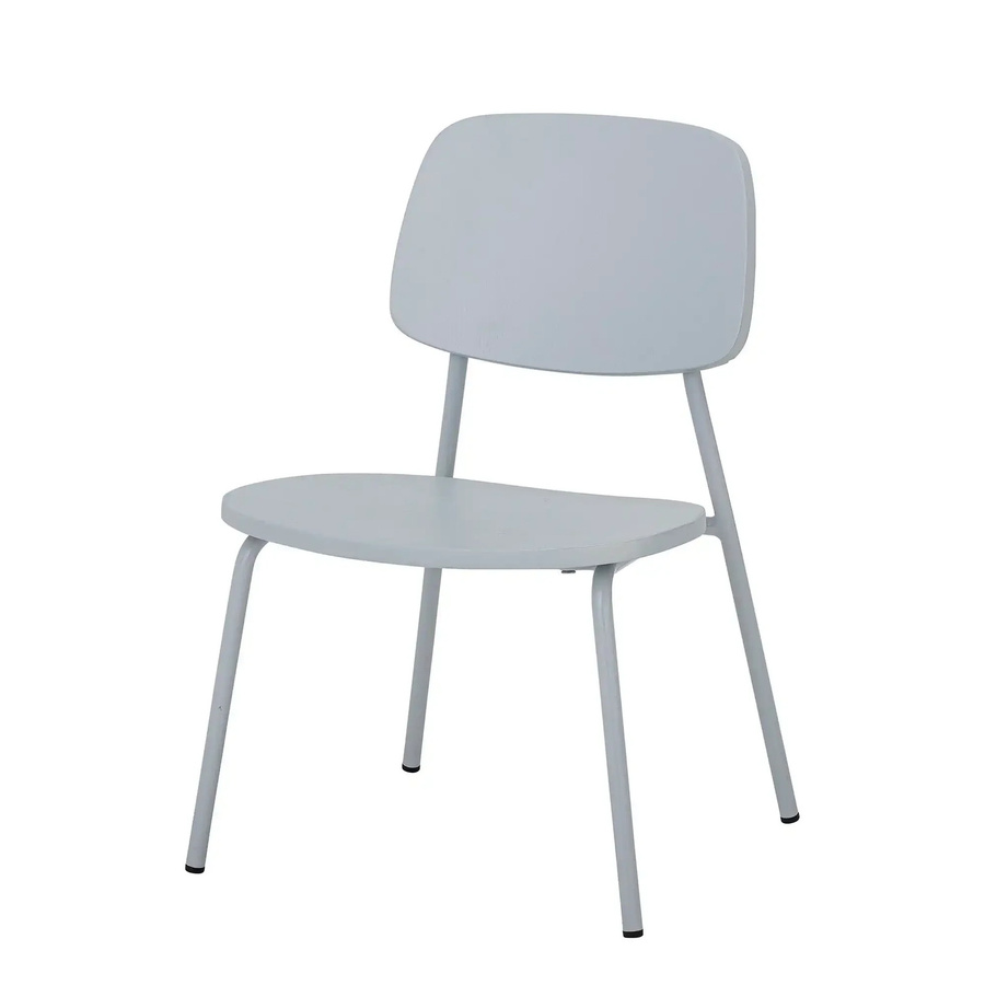 Bloomingville Mini Gugga Stuhl Multiplex Grau Matt B: 60,0 cm, T: 40,0 cm, H: 32,0 cm - Bild 1