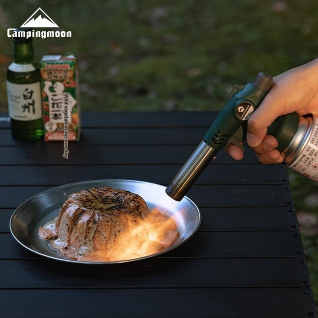 CAMPINGMOON MT-2913 Camping-Grillanzünder mit umgekehrter Flamme als tragbarer Gasbrenner für dein Outdoor-Barbecue - Bild 1