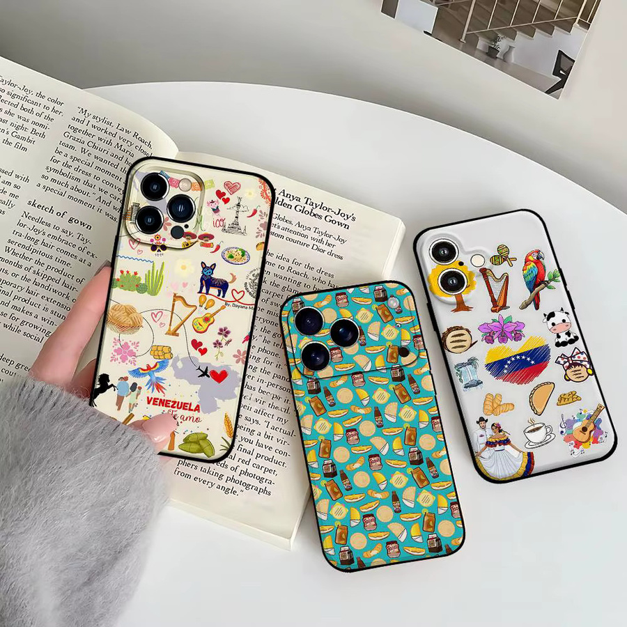 Mesuca Ästhetische Kunst Handyhülle für iPhone 11 bis iPhone 17 Pro Max in Multicolour - Bild 3