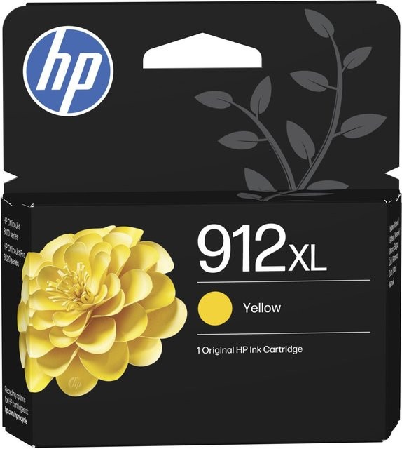HP Tintenpatrone 912XL Gelb für Inkjet-Drucker - Bild 1