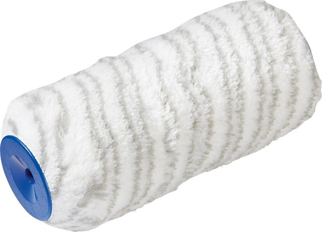 LUX-TOOLS Dispersionswalze aus weißem Polyester mit Langflor für wasserbasierte Farben, Breite: 18 cm - Bild 1